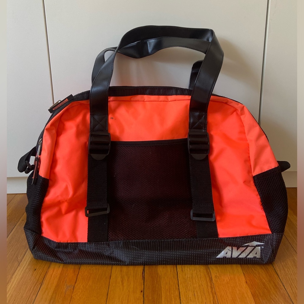 AVIA Duffel Bag | Orange and Black